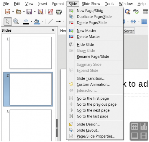 Das neue Men&uuml; in Impress (Screenshot: Kompilainenn/MediaWiki/CC-BY-3.0, MPL1.1, LGPL3+)